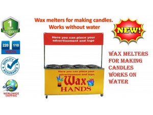 NEW! Equipment wax hands. It works on water. 8 buckets 