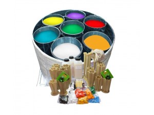Set Equipment 7 buckets + stand, Water bath, business equipment 