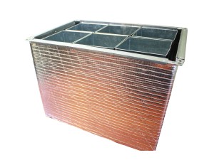 Equipment for 6 buckets