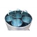 Round equipment for 7 buckets for making candles Round equipment for 7 buckets for making candles