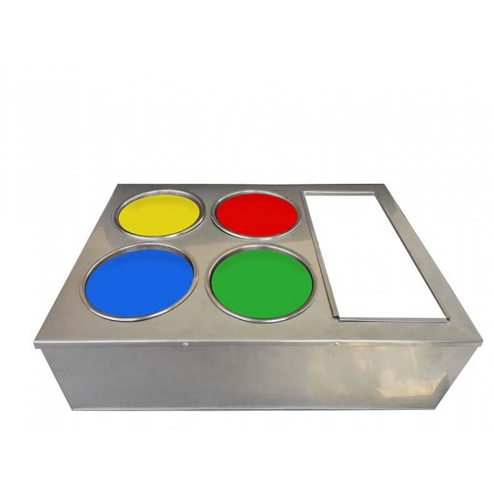 Wax Hands Machine, 5 buckets Wax Hands Machine, 5 buckets