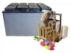 Set of 12 buckets