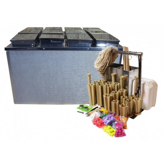 Professional 12-Bucket Candle Making Production Set | Industrial Equipment | YScandles Professional 12-Bucket Candle Making Production Set | Industrial Equipment | YScandles